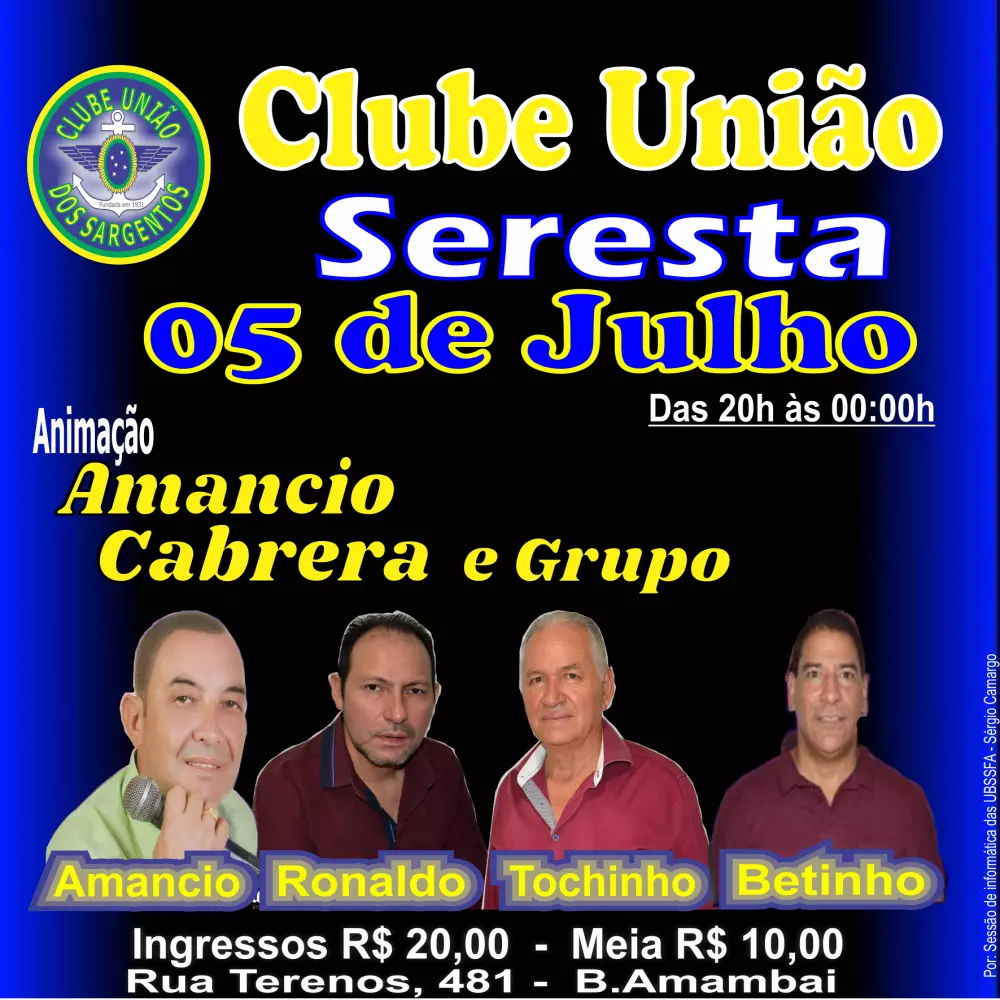 Seresta do Clube União 05/07/2023